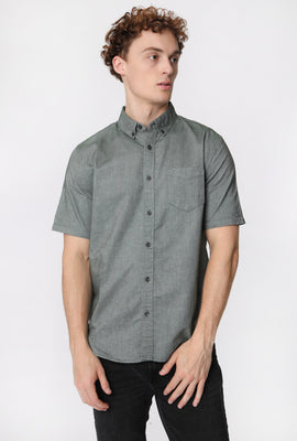 West49 Mens Oxford Button-Up