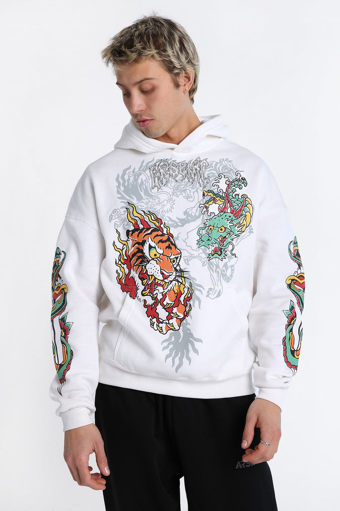 Arsenic Dragon & Tiger Graphic Hoodie – West49 | Amnesia
