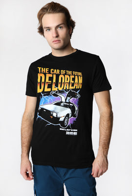 T-Shirt Imprimé DeLorean Homme
