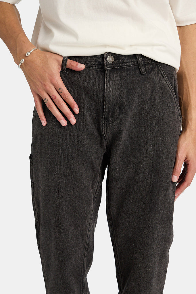 Washed Black Carpenter Jeans – West49 | Amnesia