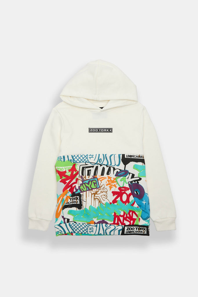 Zoo York Youth Graffiti Colour Block Hoodie – West49 | Amnesia