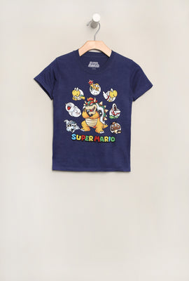 Youth Super Mario Character T-Shirt
