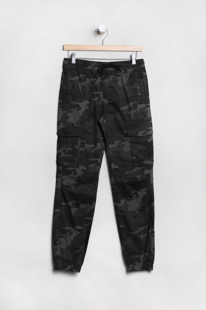 West49 Youth Camo Twill Cargo Jogger