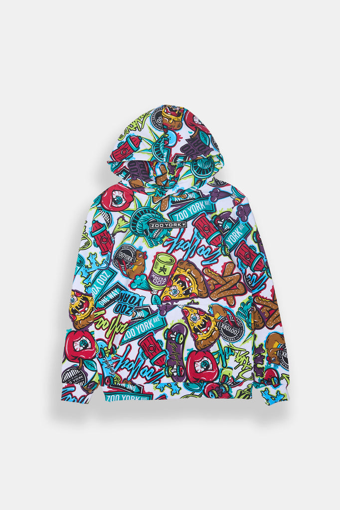 トップス Supreme Zoo York Hooded Sweatshirt Supreme Zoo York Hooded Sweatshirt Purple Men's - SS25 - US