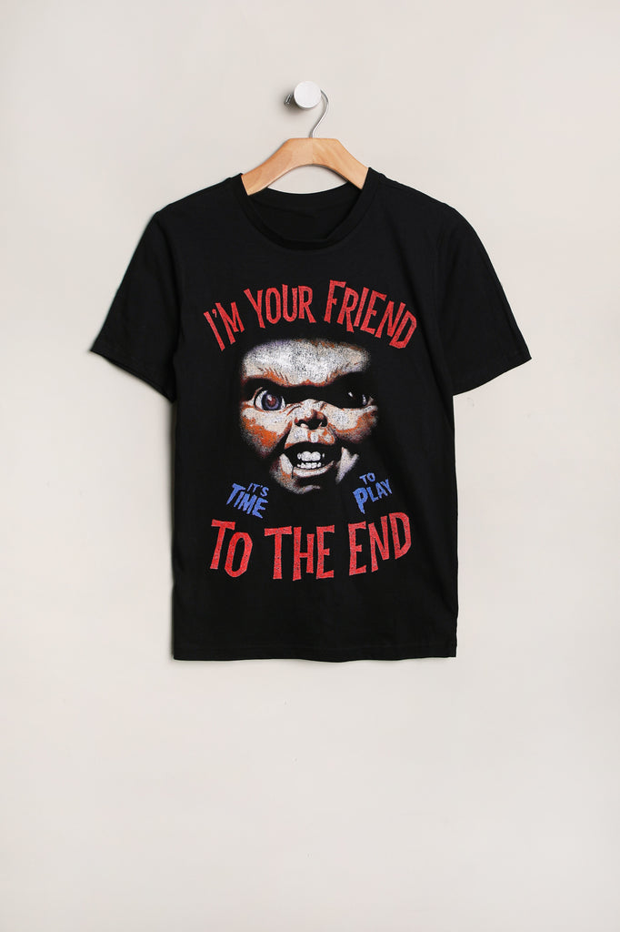 Youth Chucky Friend To The End Graphic T Shirt West49