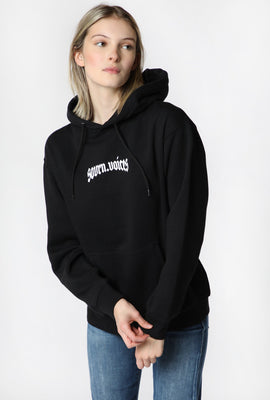 Womens Sovrn Voices Brokehearted Graphic Hoodie