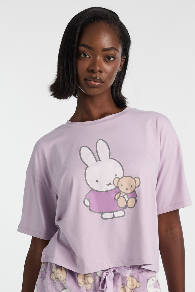 miffy様 Miffy Teddy 2-Piece Pajama Tee & Shorts Set – West49 | Amnesia