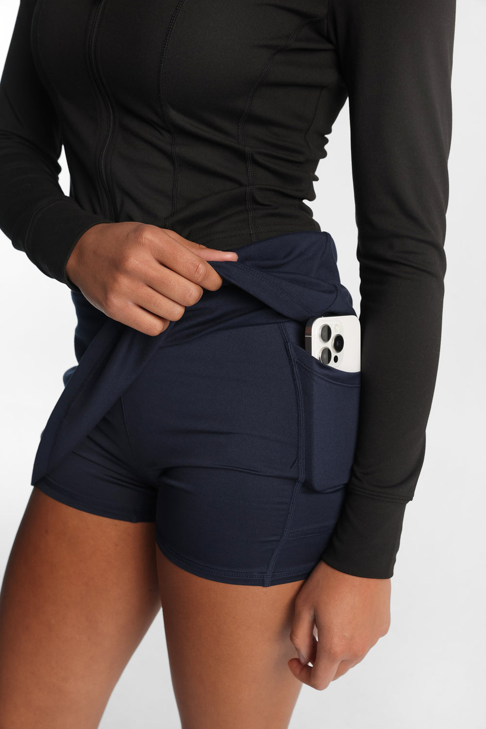 Super-Smooth Active A-Line Mini Skirt Super-Smooth Active A-Line Mini Skirt