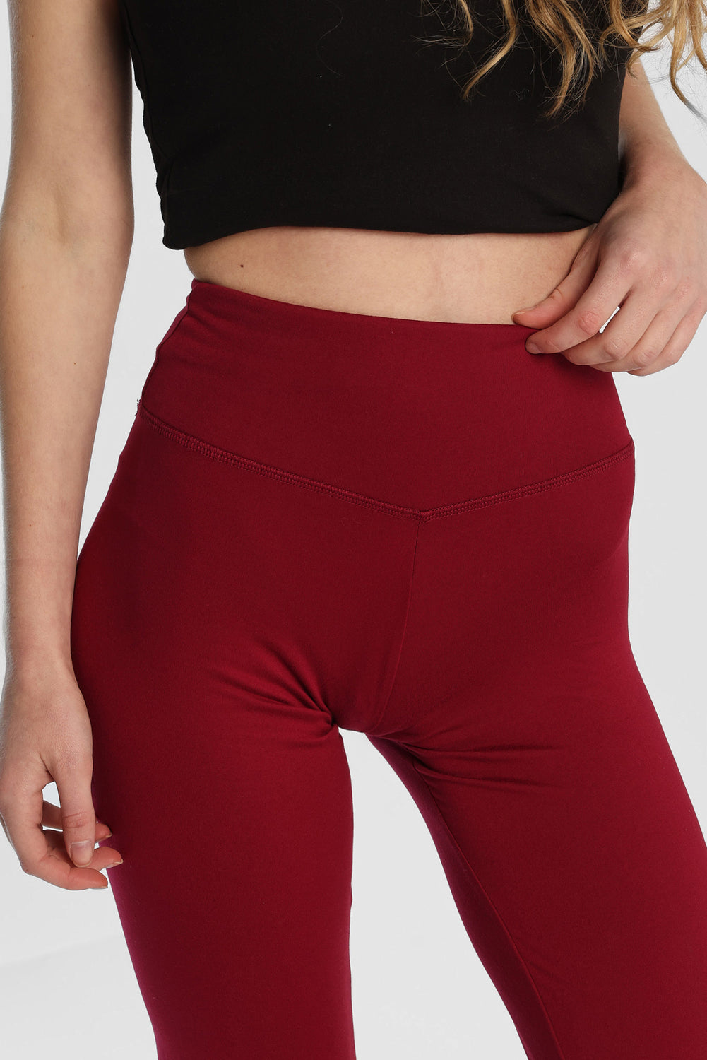 Legging évasé en molleton brossé ultra-doux Legging évasé en molleton brossé ultra-doux