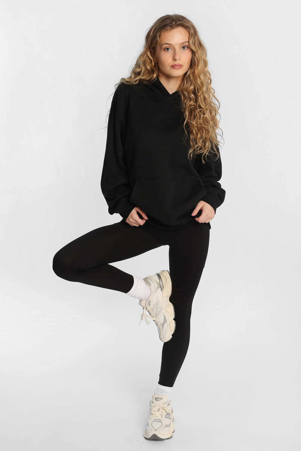 Legging à poches en molleton brossé ultra-doux Legging à poches en molleton brossé ultra-doux