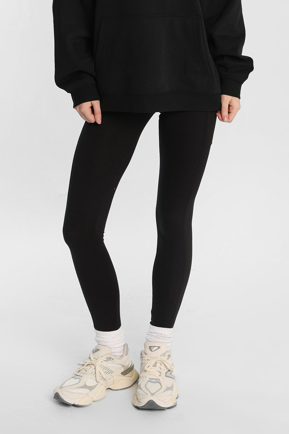 Legging à poches en molleton brossé ultra-doux Legging à poches en molleton brossé ultra-doux