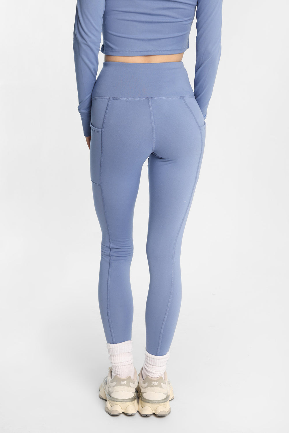 Legging à poches en molleton brossé ultra-doux Legging à poches en molleton brossé ultra-doux