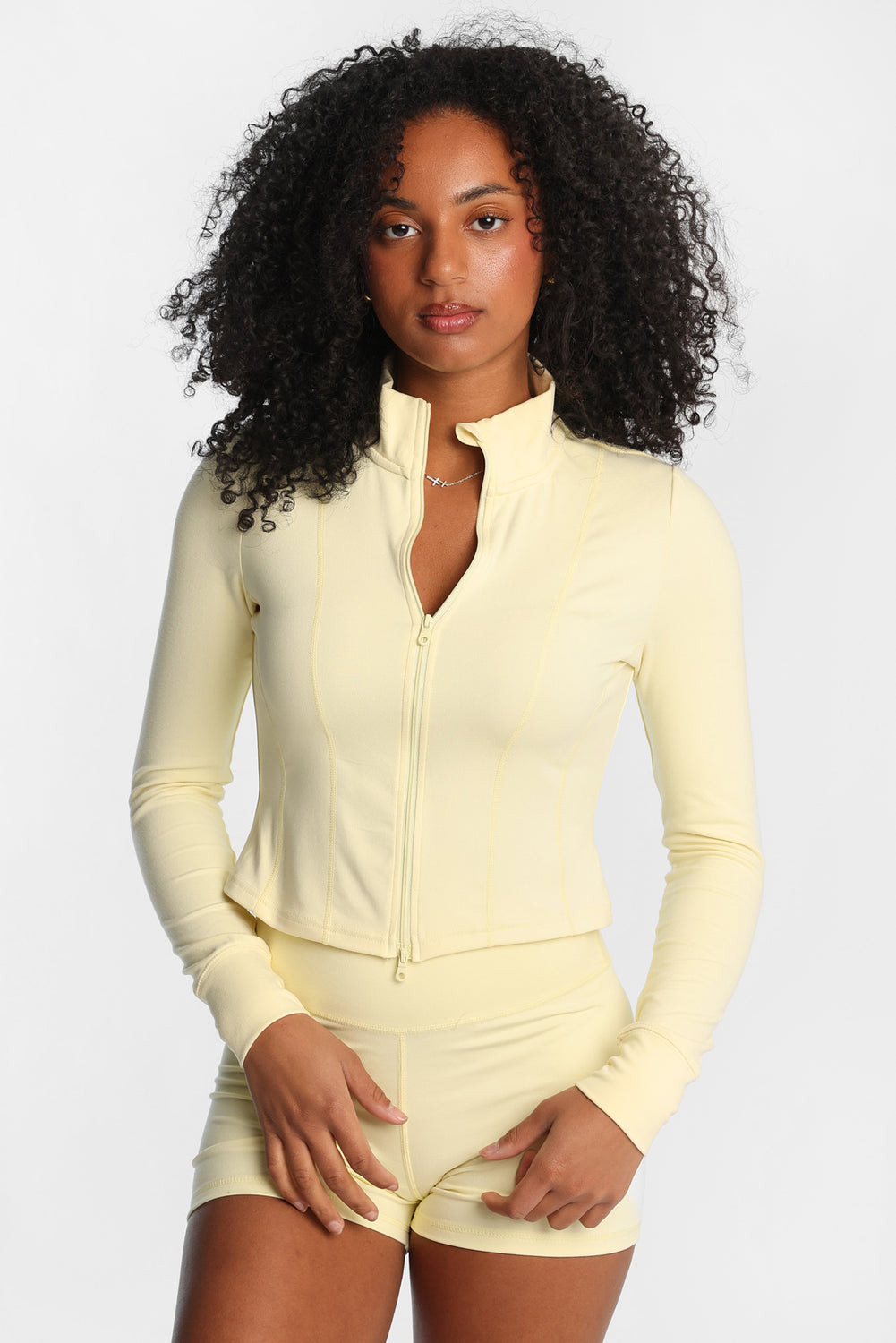 Super Smooth Zip-Up Skimmer Jacket Super Smooth Zip-Up Skimmer Jacket