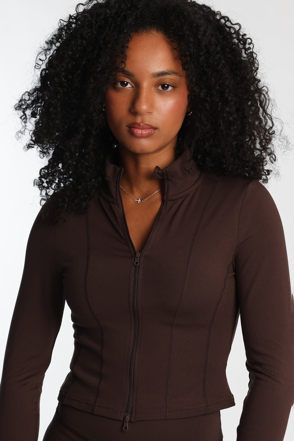 Super Smooth Zip-Up Skimmer Jacket Super Smooth Zip-Up Skimmer Jacket