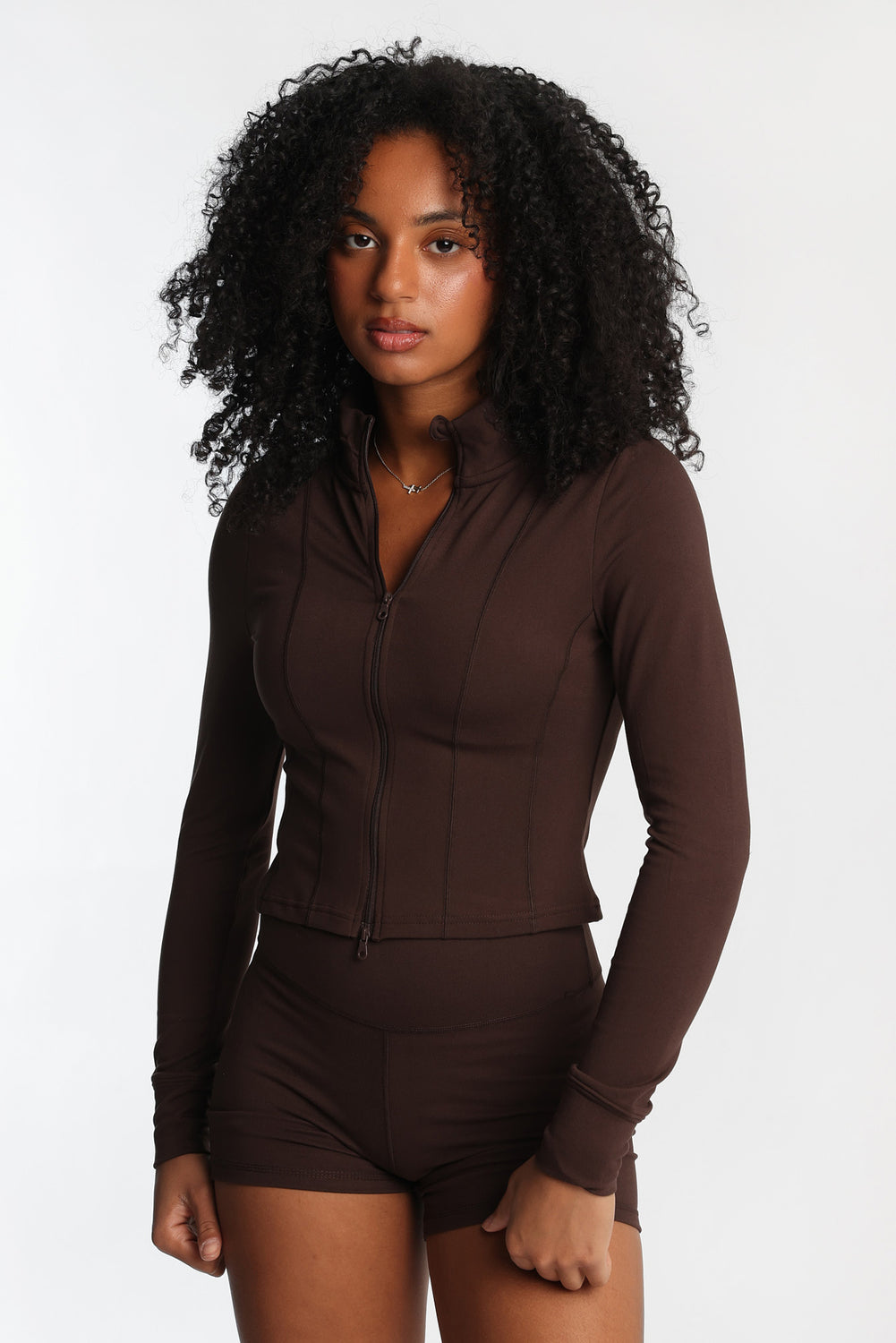 Super Smooth Zip-Up Skimmer Jacket Super Smooth Zip-Up Skimmer Jacket