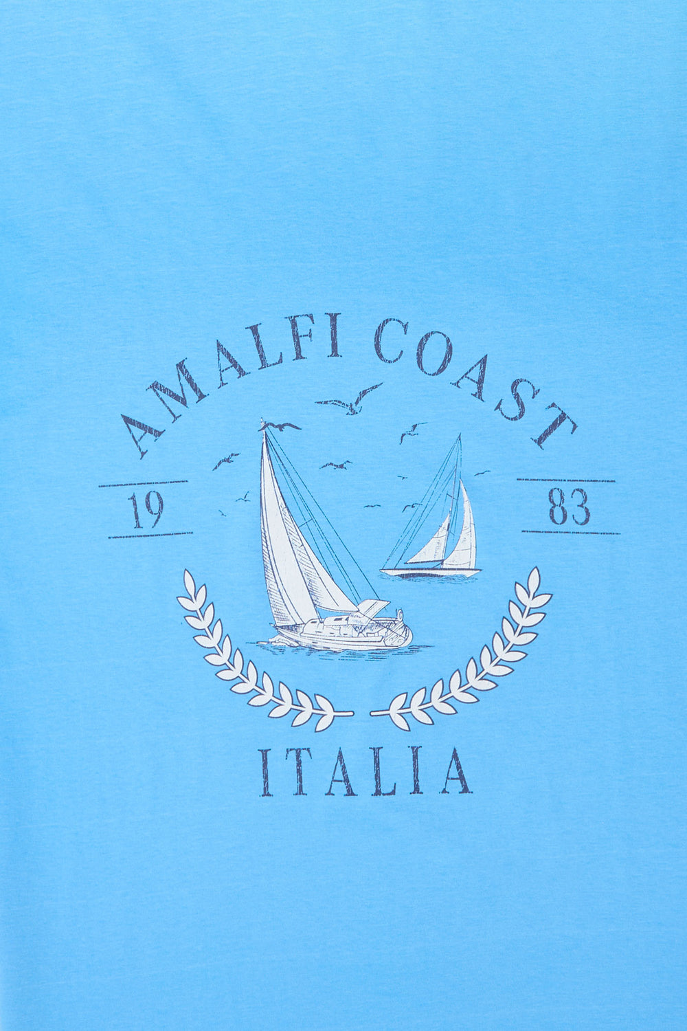 T-shirt coupe boyfriend imprimé Amalfi Coast femme T-shirt coupe boyfriend imprimé Amalfi Coast femme