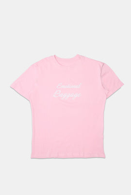 Womens Emotional Baggage Boyfriend Tee