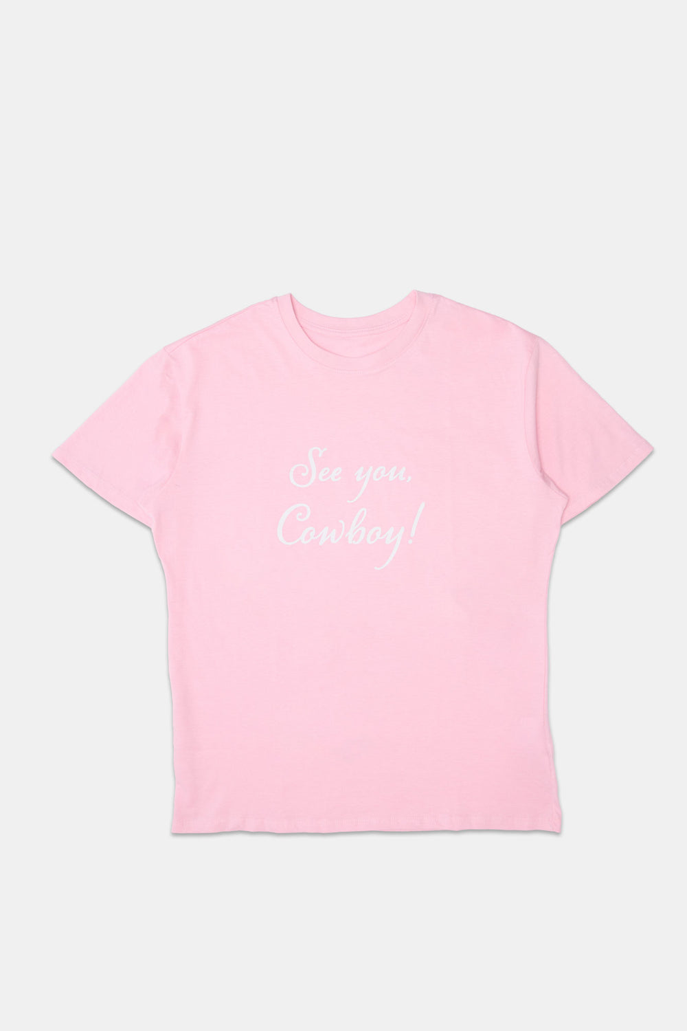 T-shirt coupe boyfriend imprimé See You, Cowboy! femme T-shirt coupe boyfriend imprimé See You, Cowboy! femme