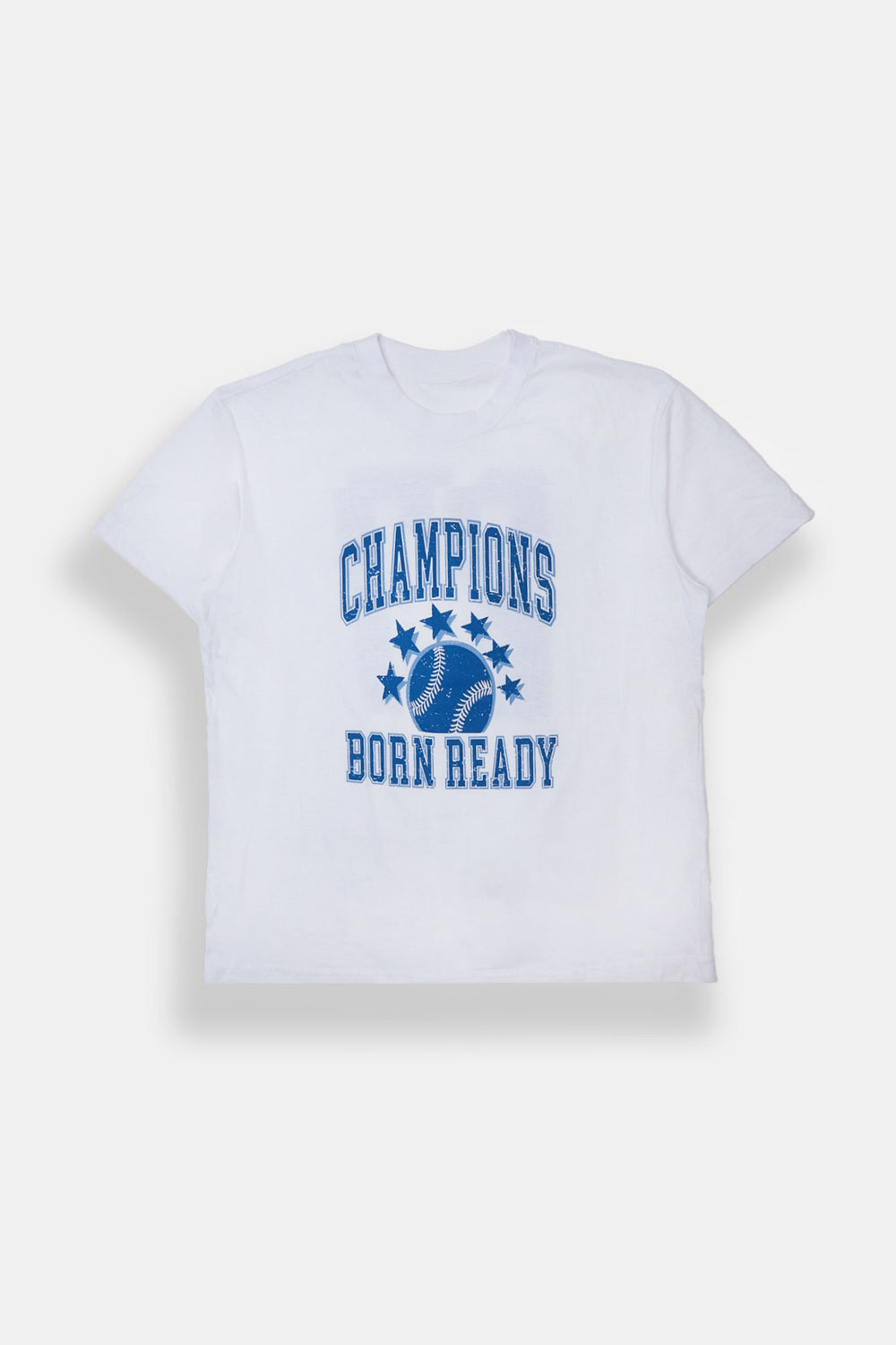 T-shirt coupe boyfriend imprimé Born Ready Champions T-shirt coupe boyfriend imprimé Born Ready Champions