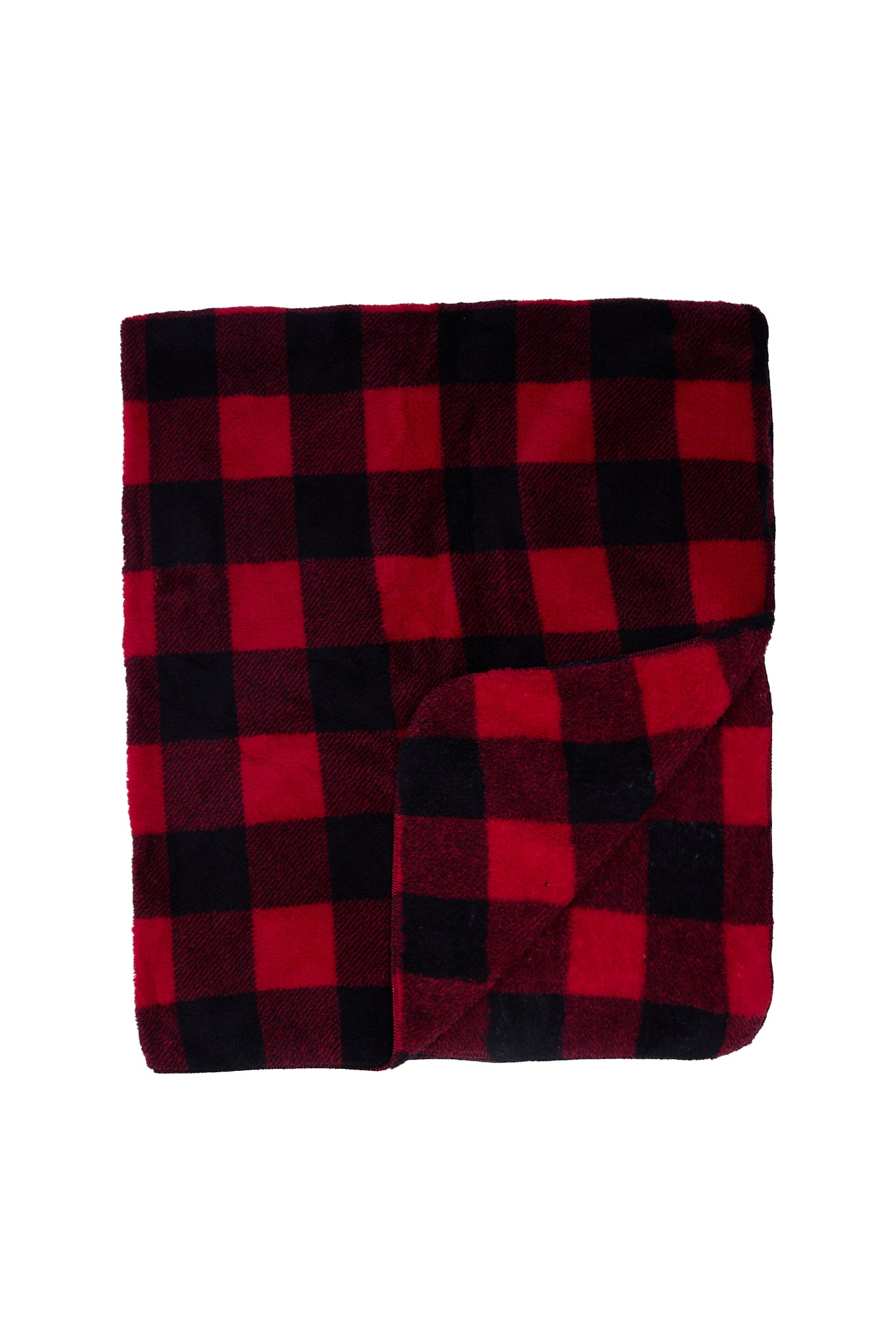 Plush Sherpa Throw Blanket - / O/S