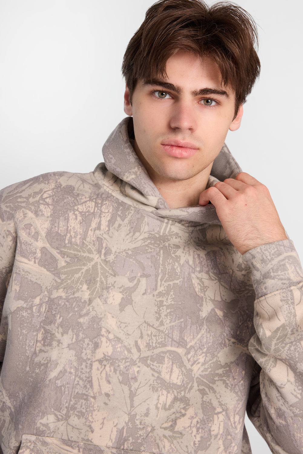 North Western Tree Camouflage Boxy Hoodie North Western Tree Camouflage Boxy Hoodie