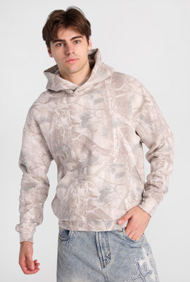 North Western Tree Camouflage Boxy Hoodie