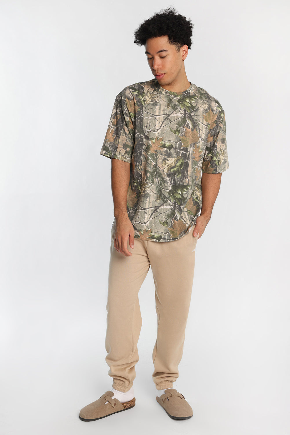 Tree Camouflage Oversized Tee Tree Camouflage Oversized Tee