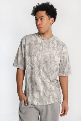Tree Camouflage Oversized Tee