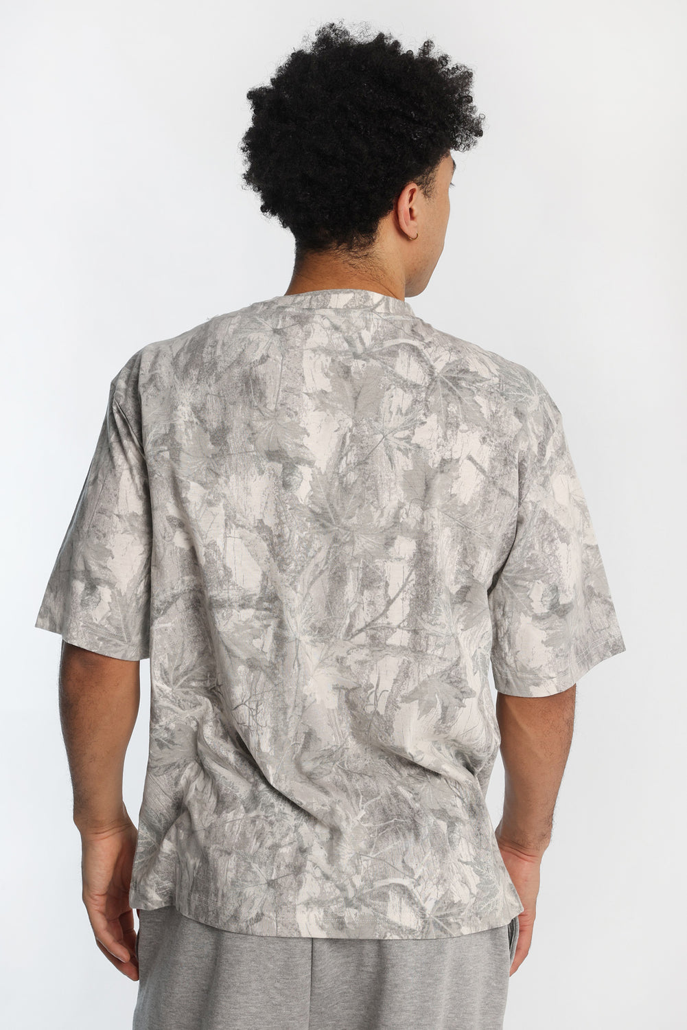 Tree Camouflage Oversized Tee Tree Camouflage Oversized Tee