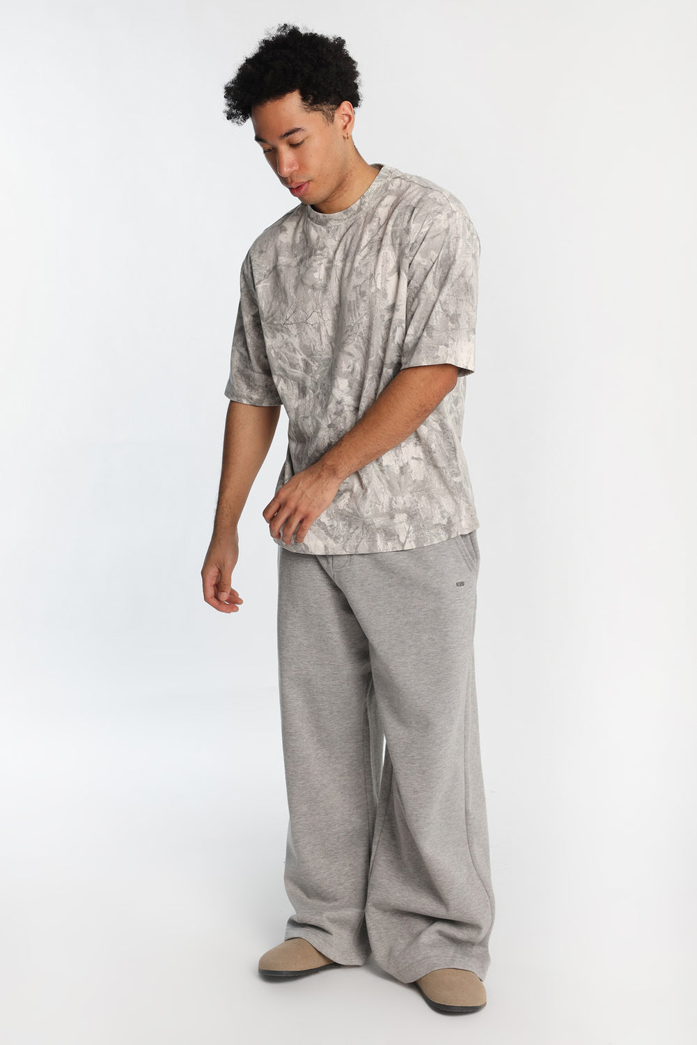 Tree Camouflage Oversized Tee Tree Camouflage Oversized Tee