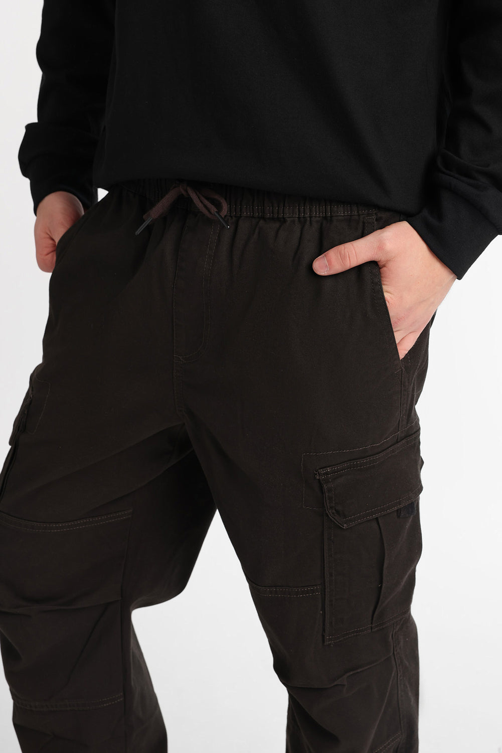 Relaxed Cargo Twill Pants Relaxed Cargo Twill Pants