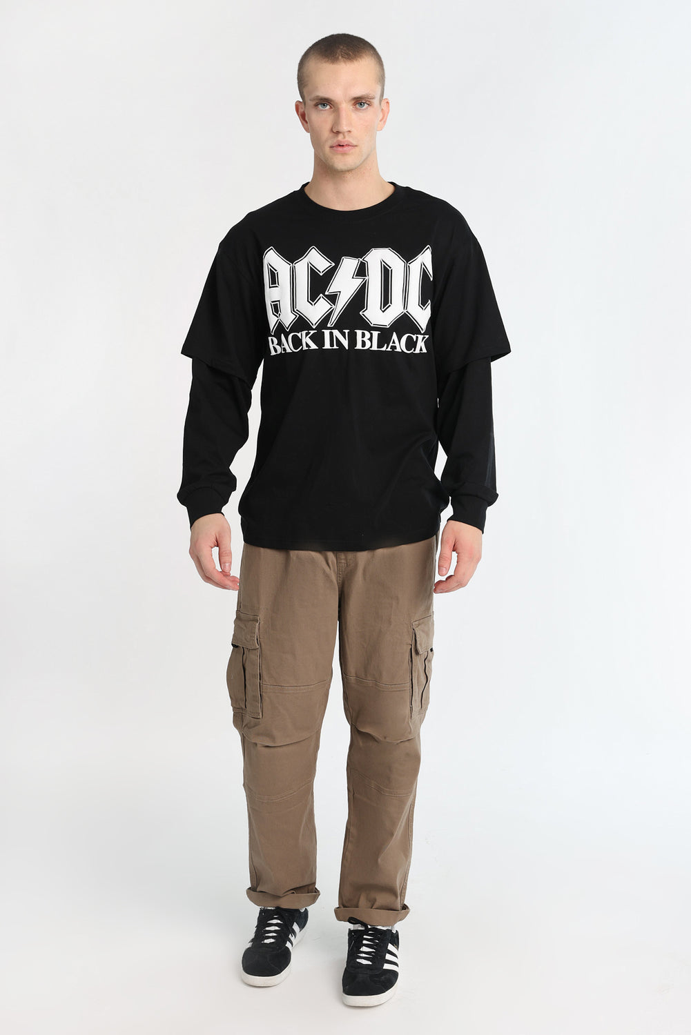 Relaxed Cargo Twill Pants Relaxed Cargo Twill Pants