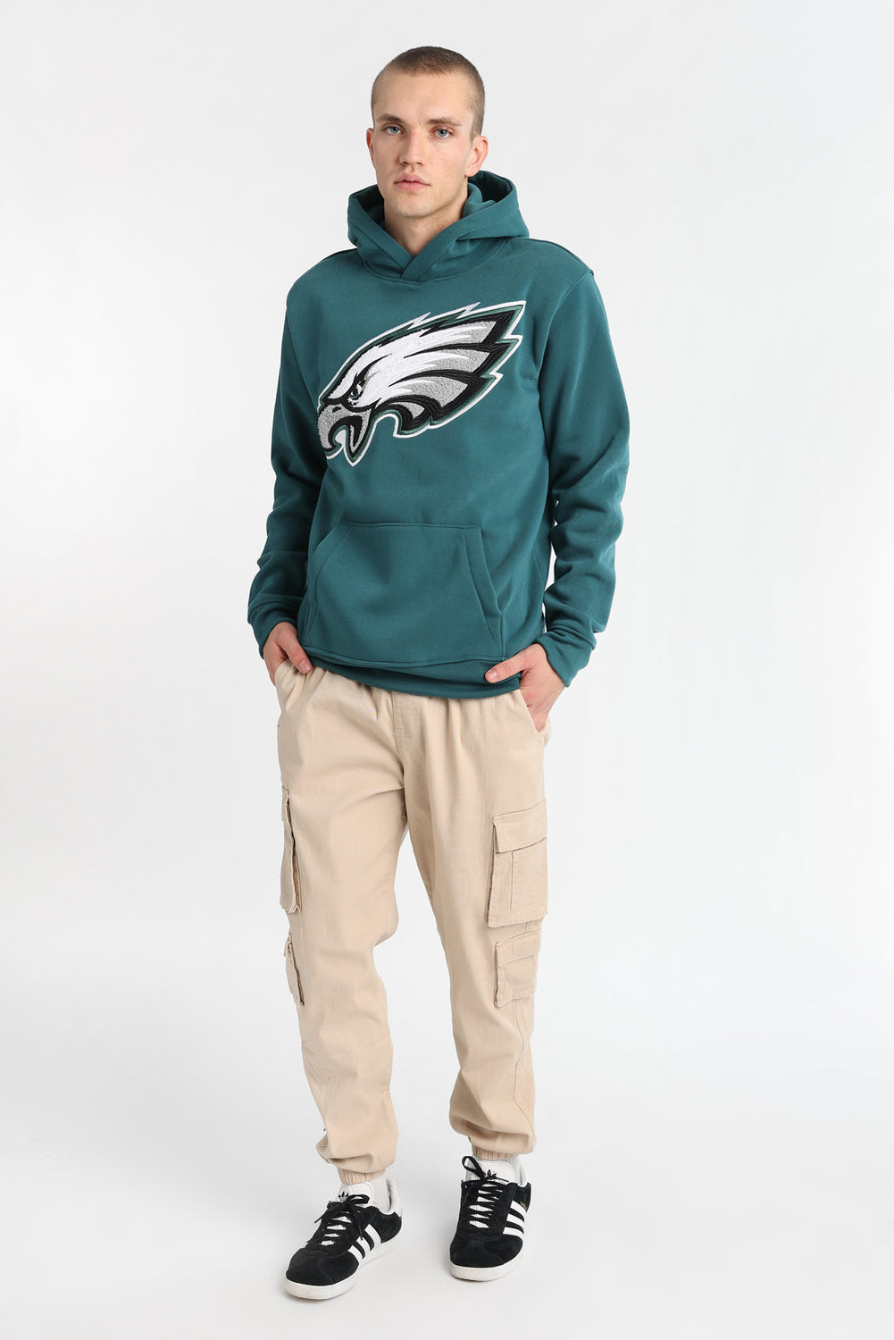 Jogger cargo utilitaire en sergé Jogger cargo utilitaire en sergé