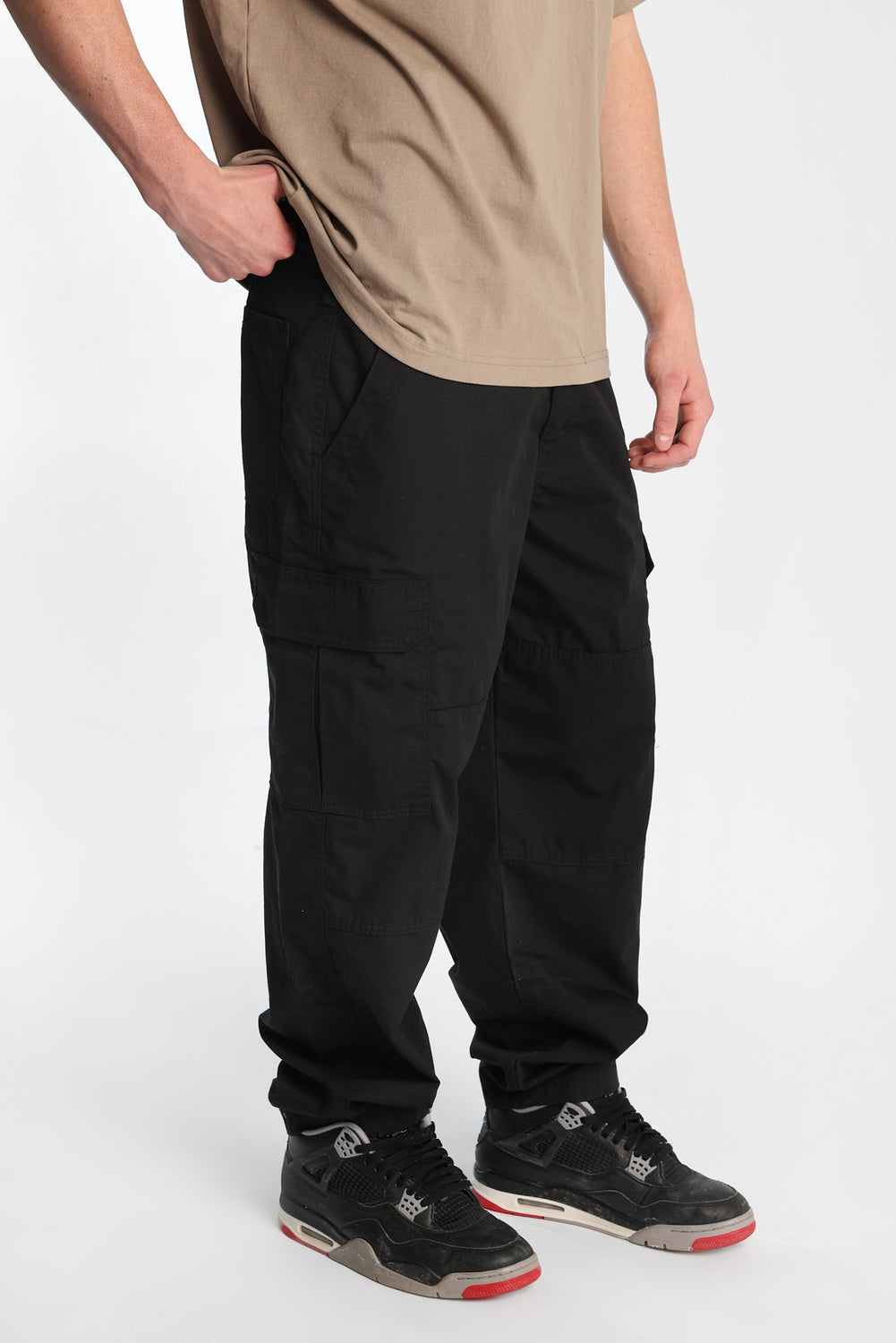 Pantalon cargo ample en ripstop Pantalon cargo ample en ripstop