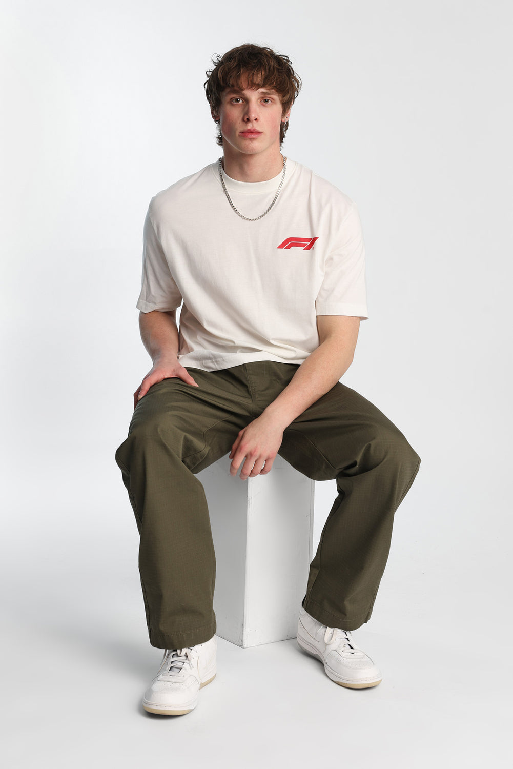 Pantalon en ripstop ample Pantalon en ripstop ample