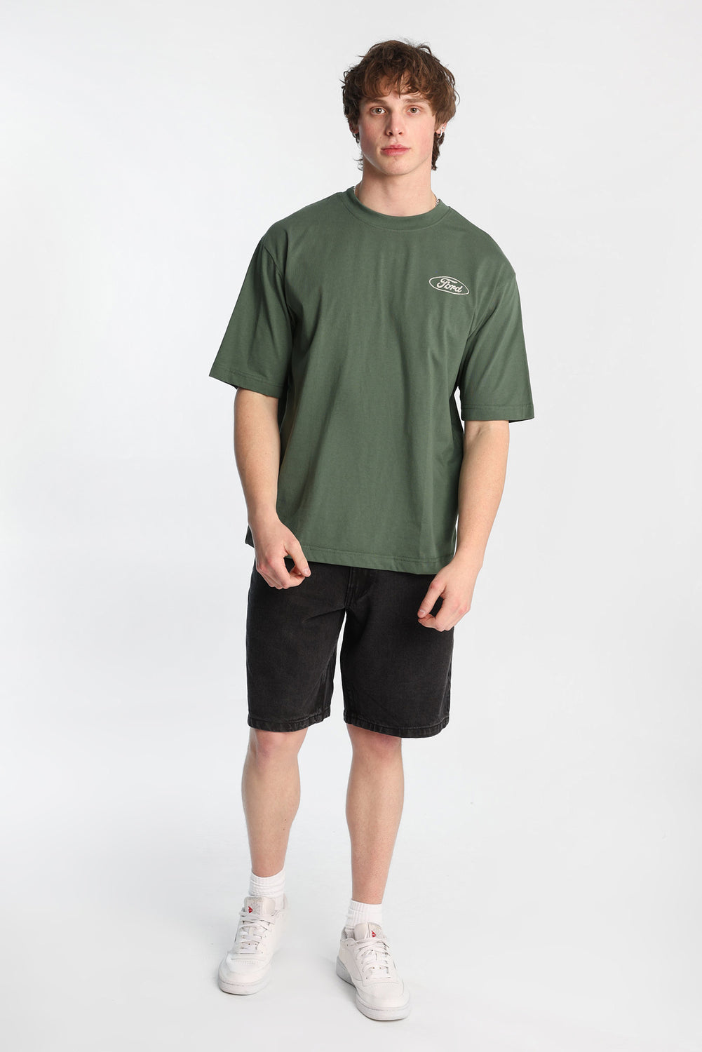 Loose Denim Shorts Loose Denim Shorts