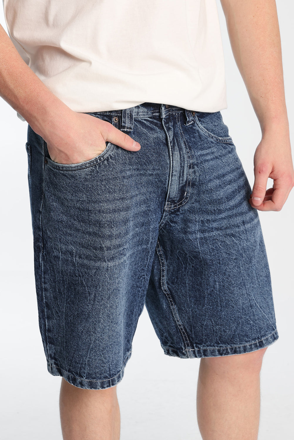 Loose Denim Shorts Loose Denim Shorts