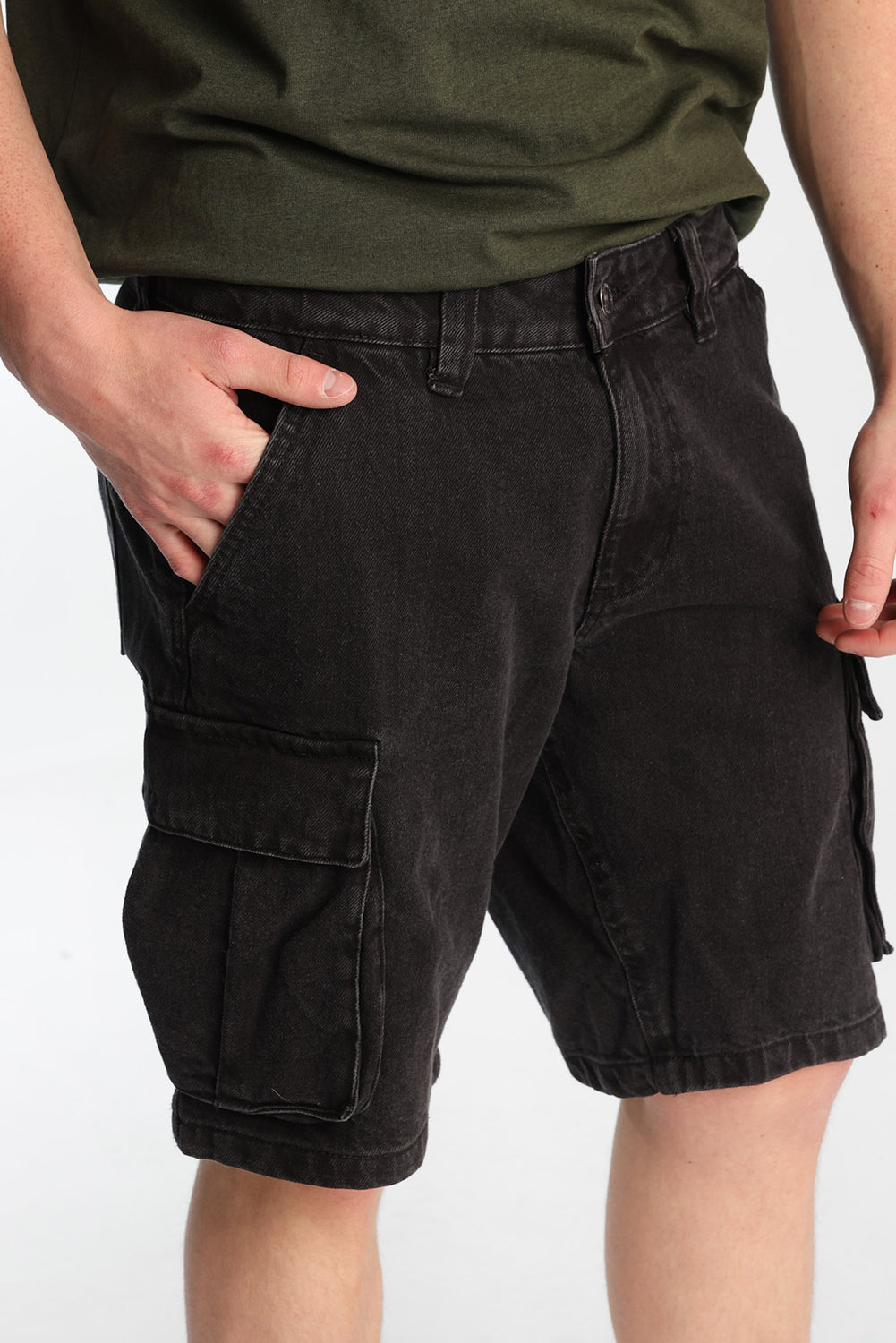 Short cargo en denim Short cargo en denim