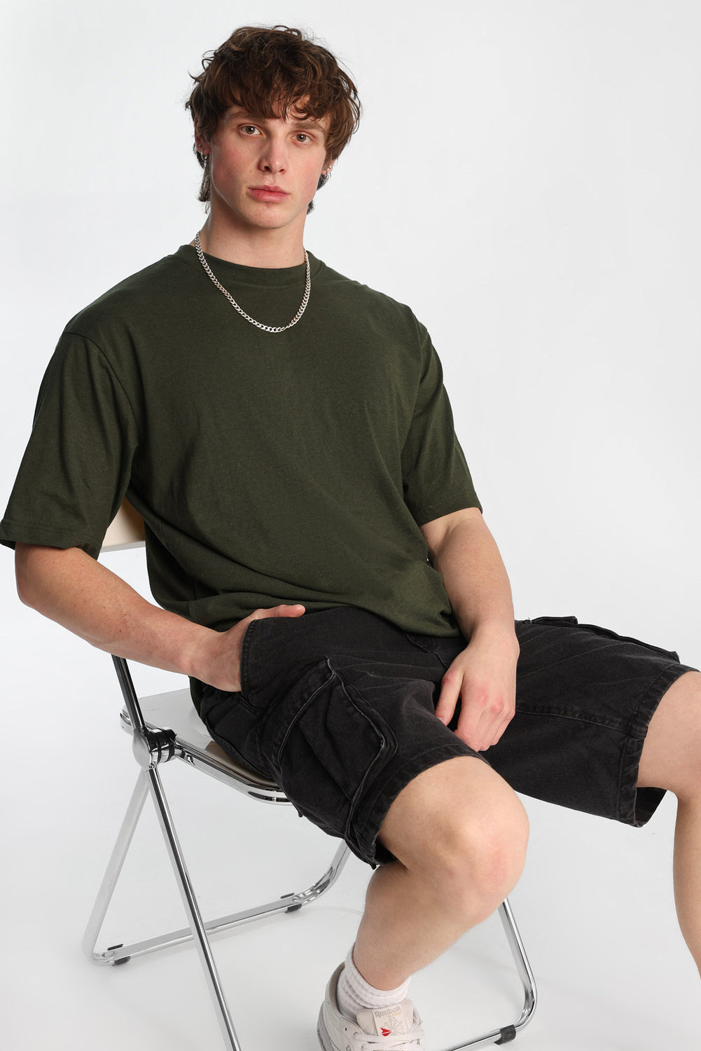 Short cargo en denim Short cargo en denim