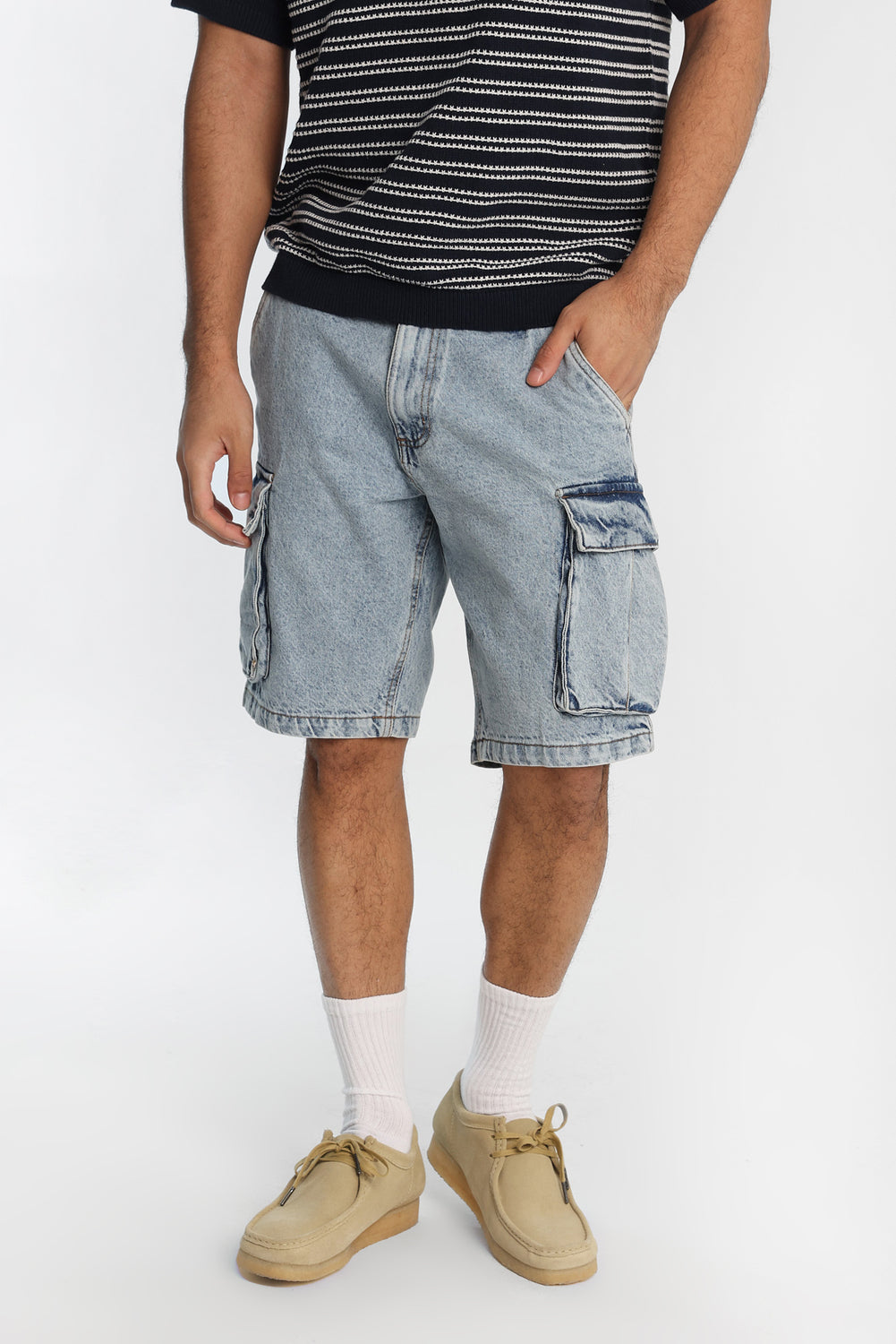 Short cargo en denim Short cargo en denim