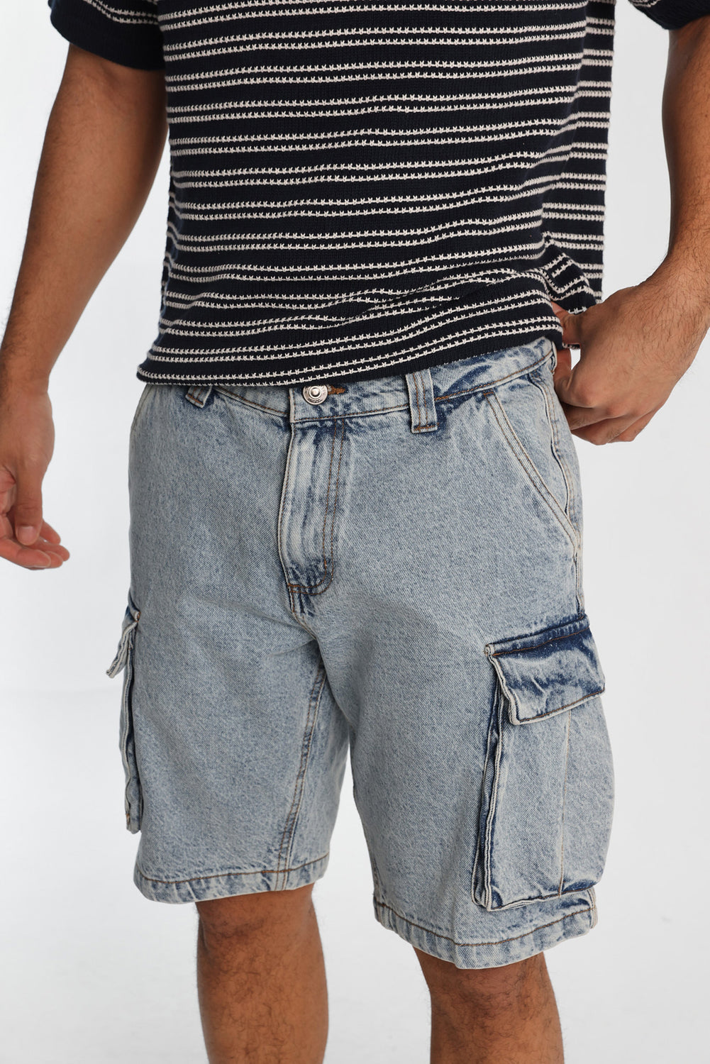 Cargo Denim Shorts Cargo Denim Shorts