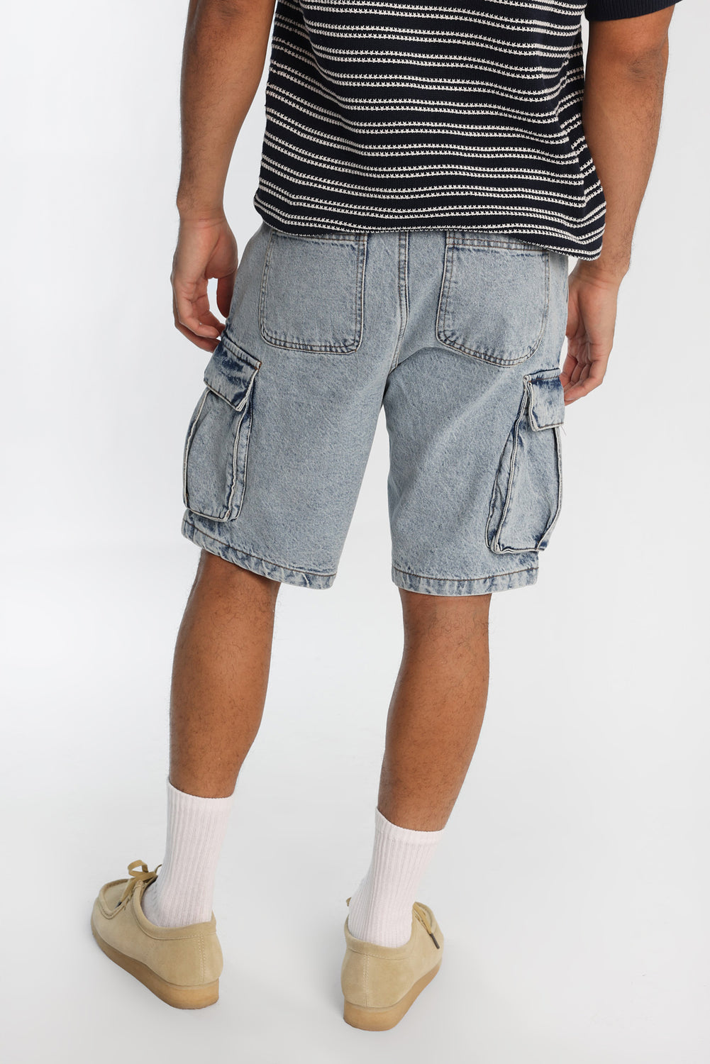 Short cargo en denim Short cargo en denim