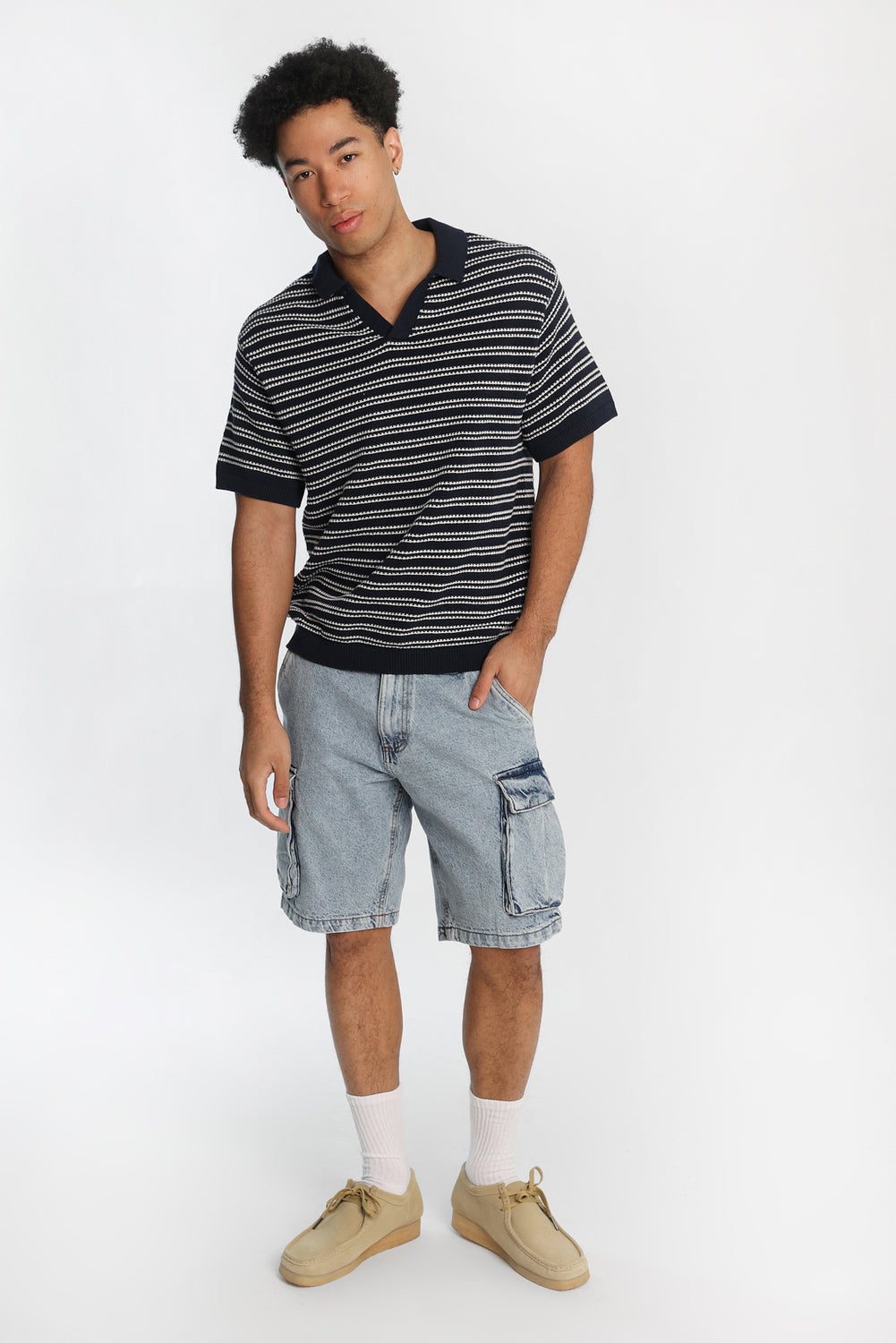 Short cargo en denim Short cargo en denim