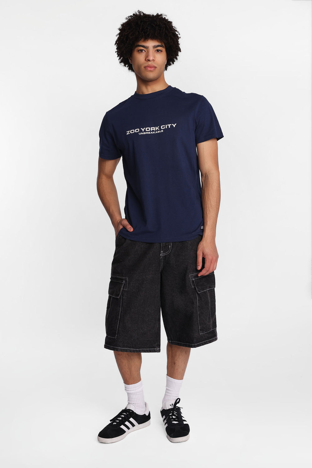 Baggy Cargo Denim Shorts Baggy Cargo Denim Shorts