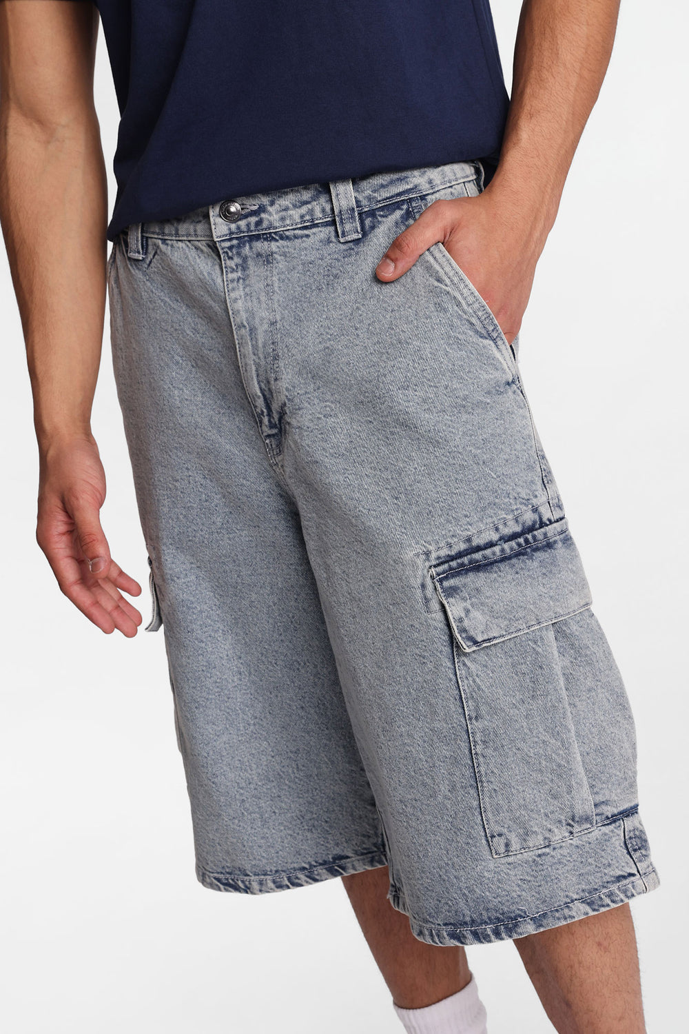 Baggy Cargo Denim Shorts Baggy Cargo Denim Shorts