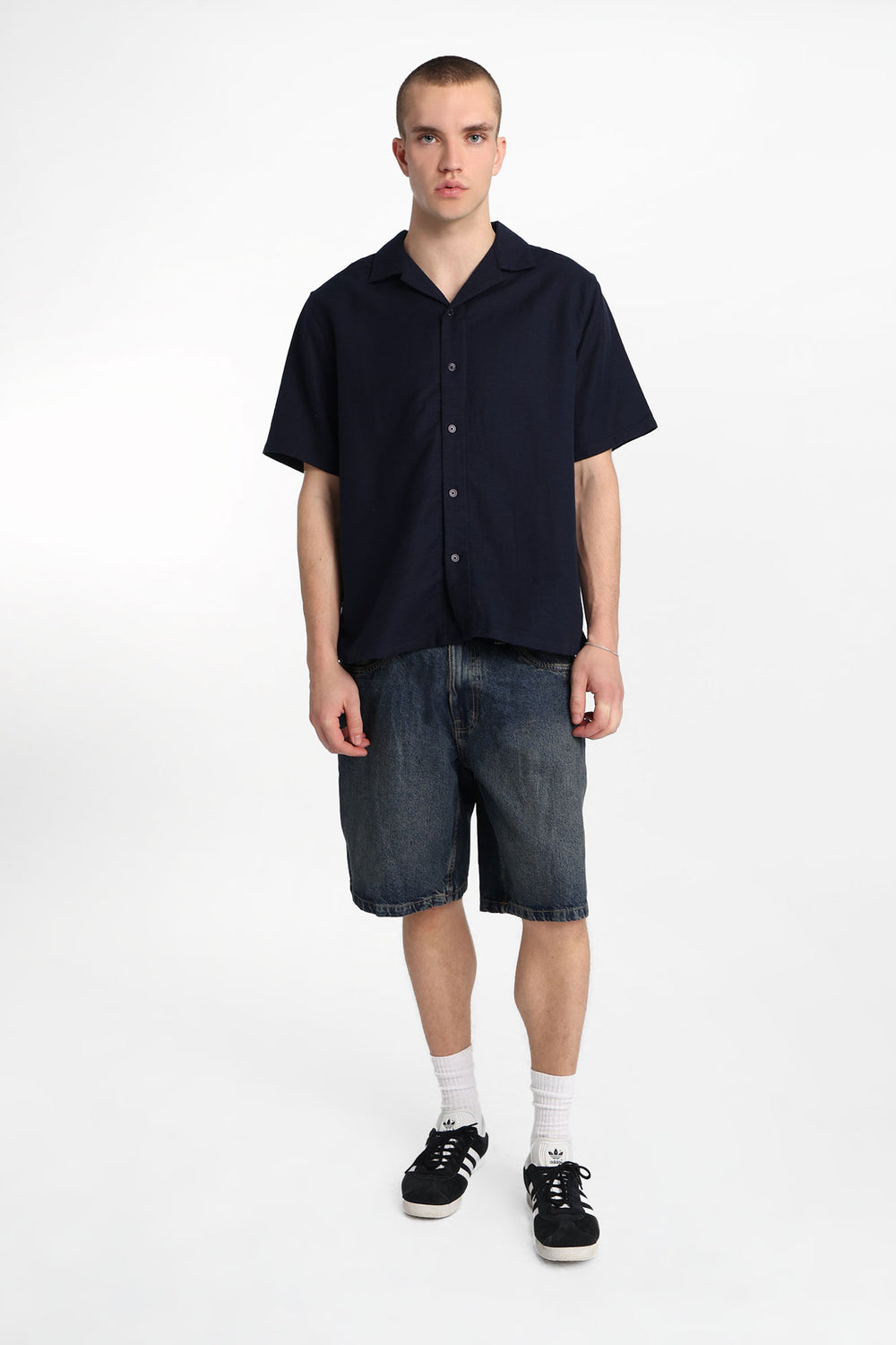 Short en denim ample Short en denim ample