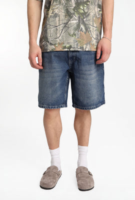 Short en denim ample
