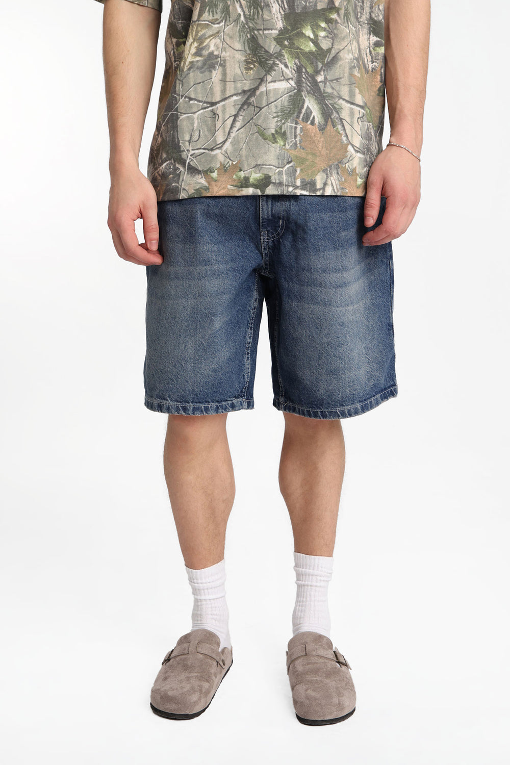 Short en denim ample Short en denim ample