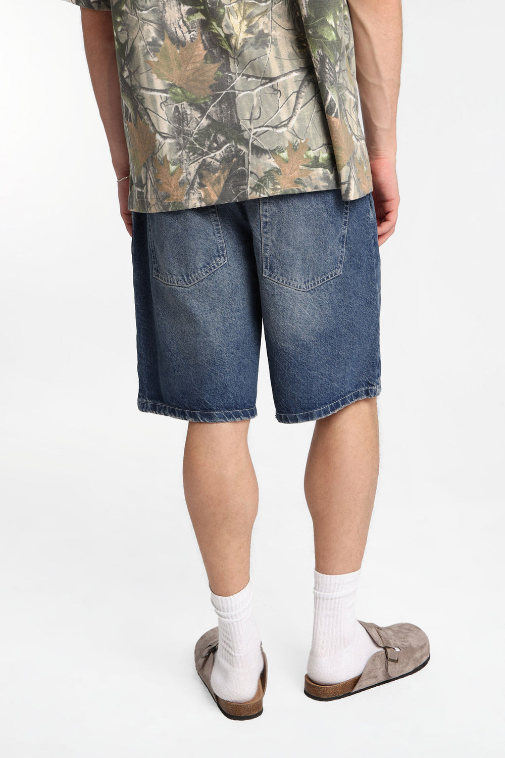 Short en denim ample Short en denim ample