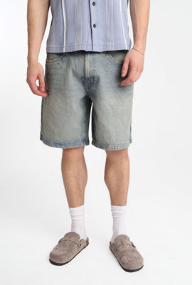 Short en denim ample